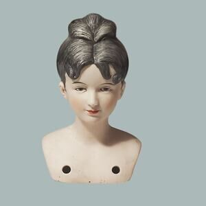 Vintage Yield House Dolly Madison Porcelain Doll Head Made In Japan